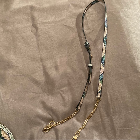 Round Crossbody Bag - Python Leather - Picture 7 of 7